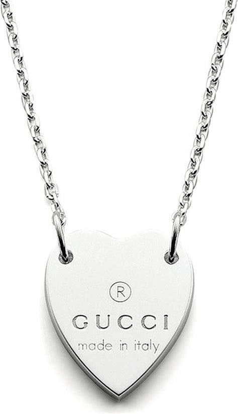 gucci heart necklace